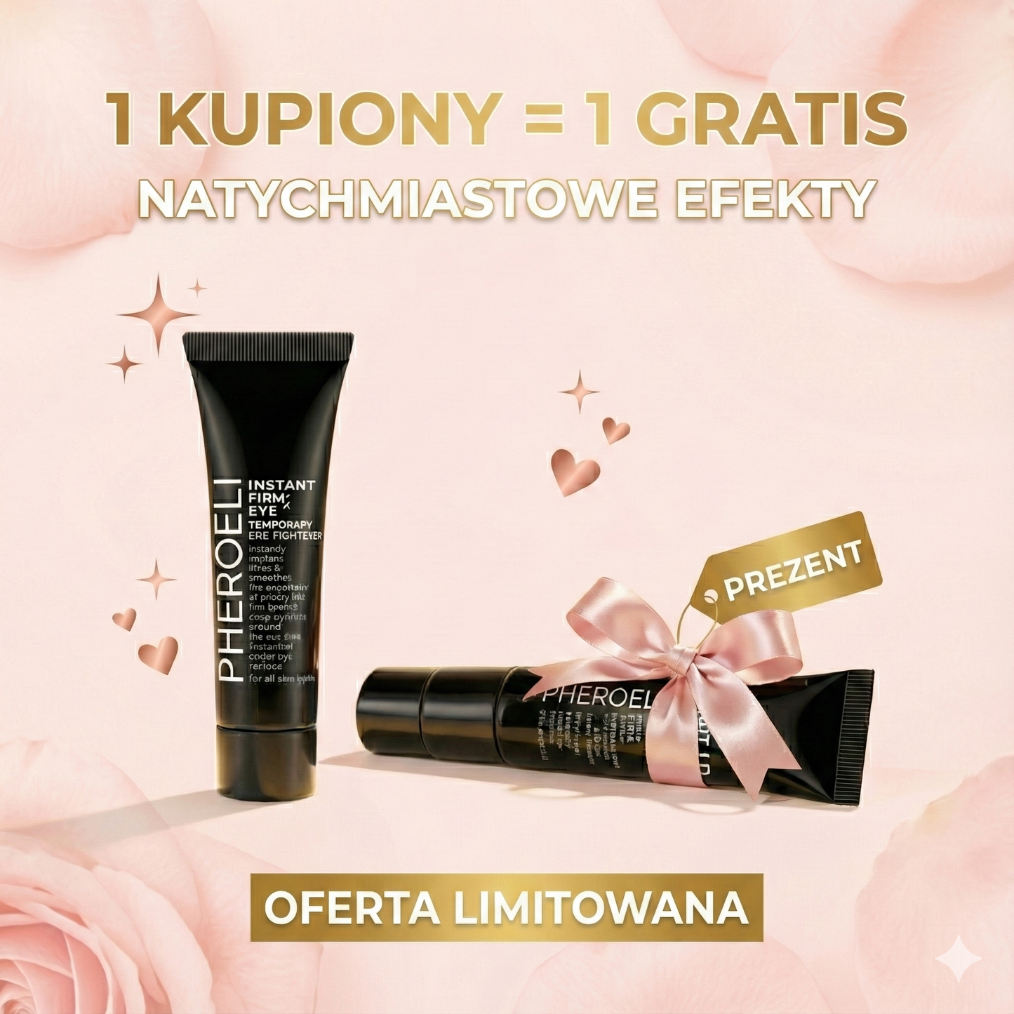 Pheroeli™ - Krem eliminujący worki pod oczami i zmarszczki